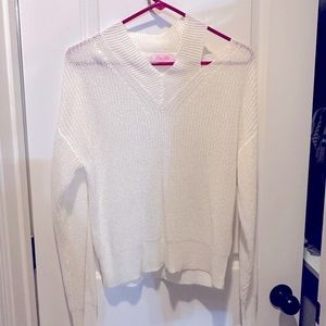 Pink lily new worn summer sweater